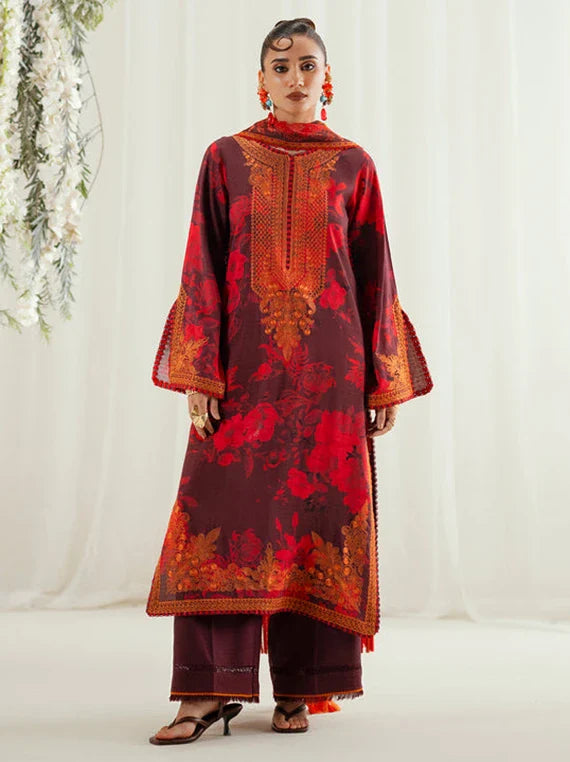 BIN ILYAS Embroidered Viscose Collection 2026 (1106-A)