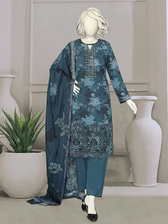 BISMIL Printed Embroidered Dhanak Collection 2025 By ABC