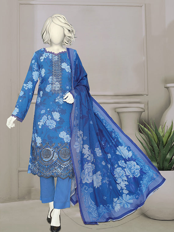 BISMIL Printed Embroidered Dhanak Collection 2025 By ABC