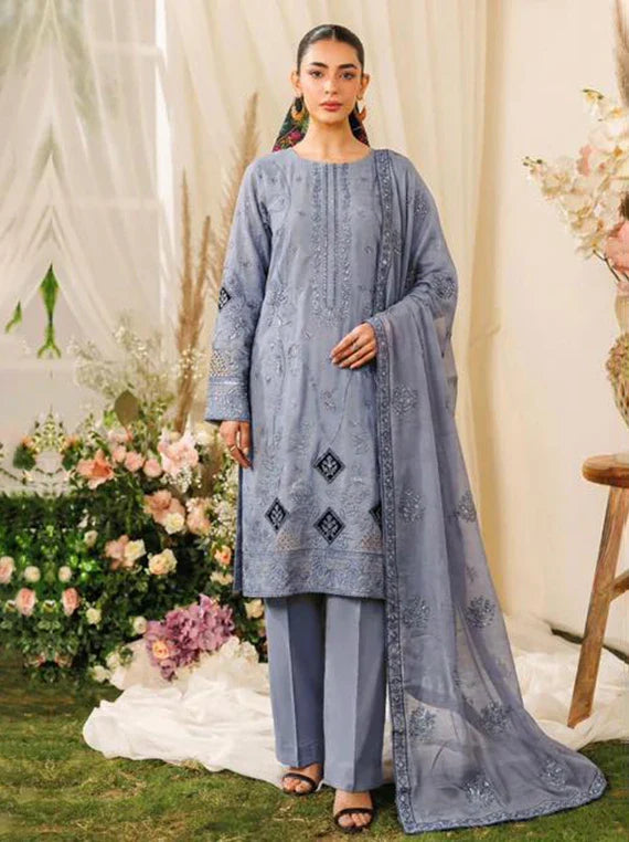 BISMIL by ELEGANZA Fancy Slub Collection 2026 Vol-73 (D-02)