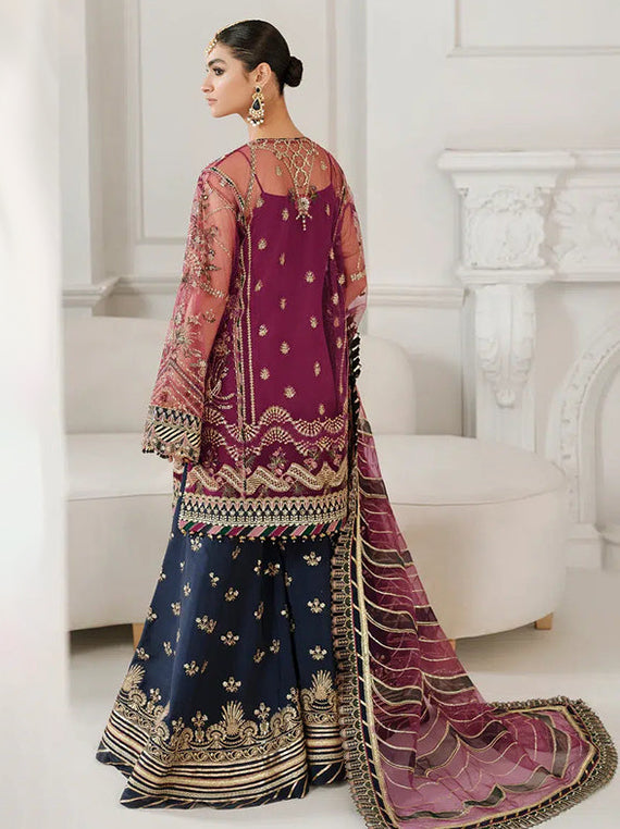 Baroque Embroidered Chiffon Multi Collection 2026 (BQU-CH10-03)