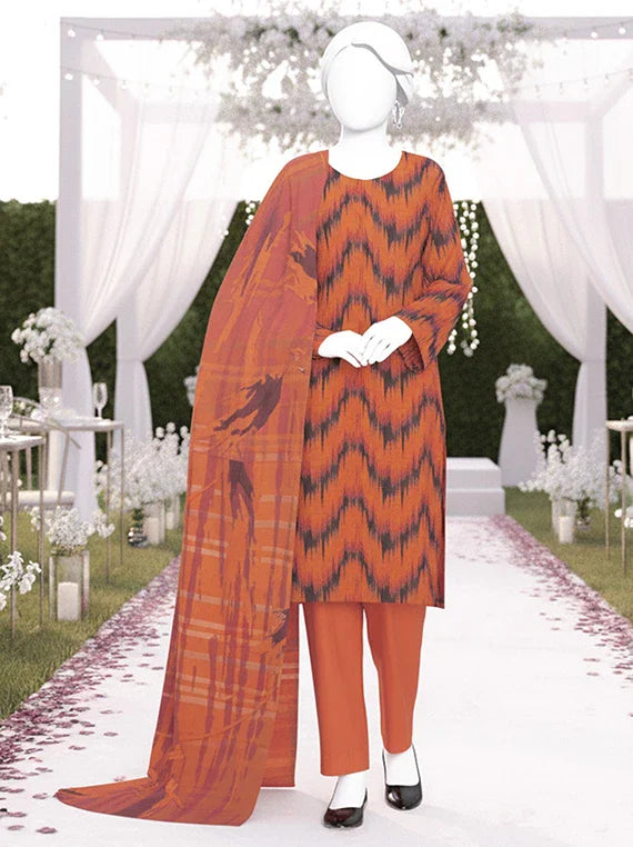 BULBUL by Abc Printed Slub Lawn Collection 2026 (D-02)
