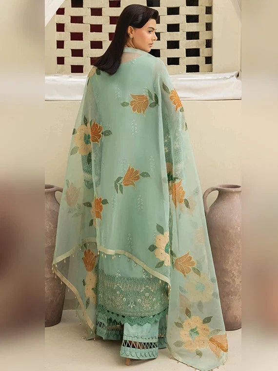 Baad-e-Saba by RAZAB Embroidered Chiffon Collection 2026 (RBS-01)