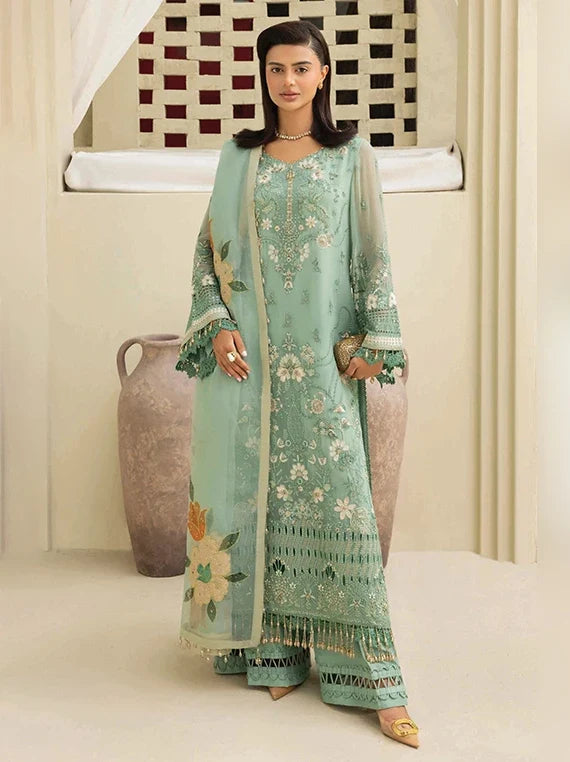 Baad-e-Saba by RAZAB Embroidered Chiffon Collection 2026 (RBS-01)