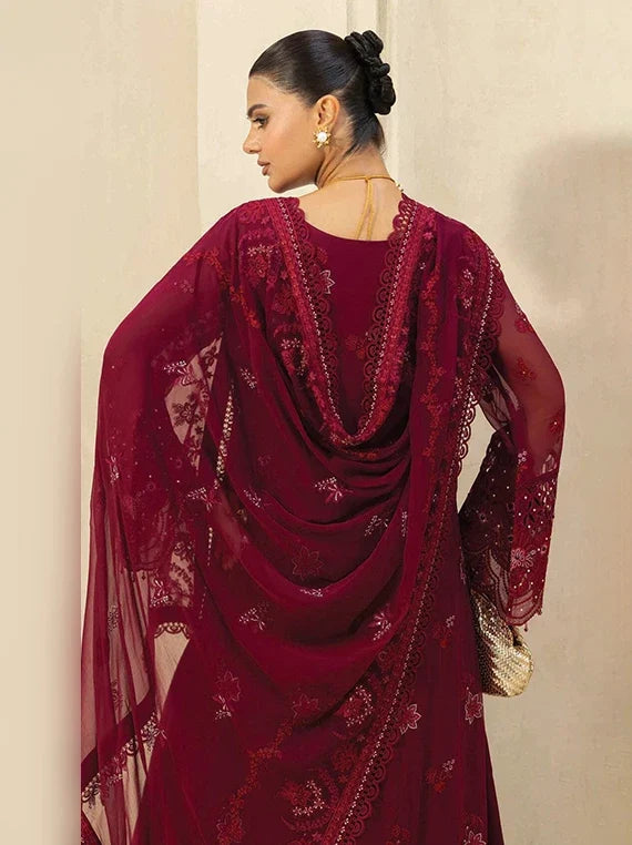 Baad-e-Saba by RAZAB Embroidered Chiffon Collection 2026 (RBS-02)