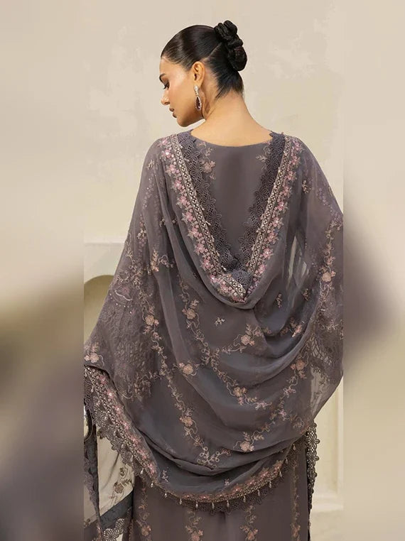 Baad-e-Saba by RAZAB Embroidered Chiffon Collection 2026 (RBS-05)