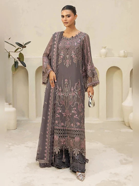 Baad-e-Saba by RAZAB Embroidered Chiffon Collection 2026 (RBS-05)