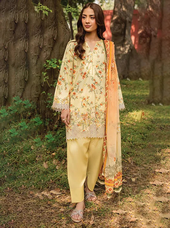 Baagh Embroidered Lawn Collection 2025 By Rashid Tex (9152)