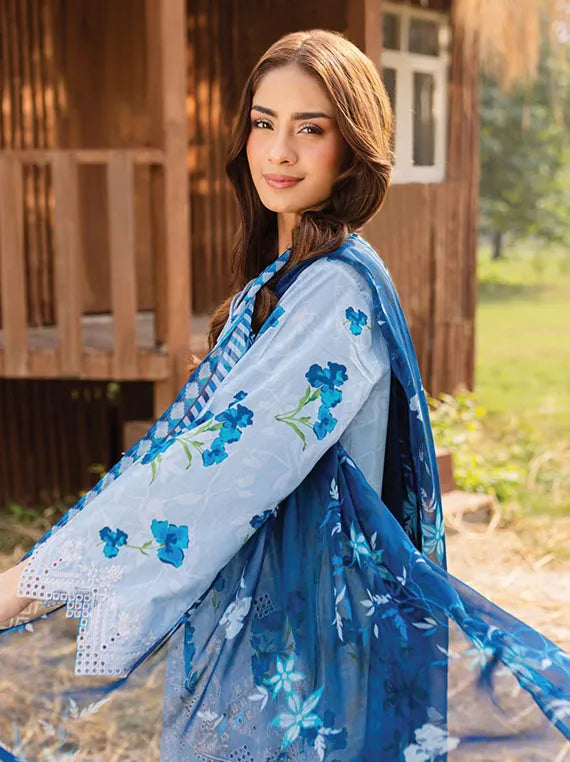 Baagh Embroidered Lawn Collection 2025 By Rashid Tex (9153)
