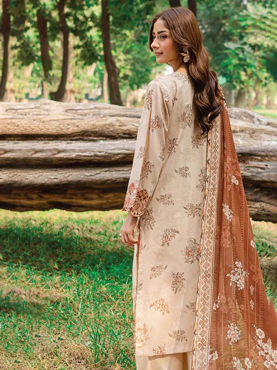 Baagh Embroidered Lawn Collection 2025 By Rashid Tex (9155)