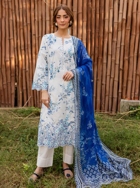 Baagh Embroidered Lawn Collection 2025 By Rashid Tex (9160)