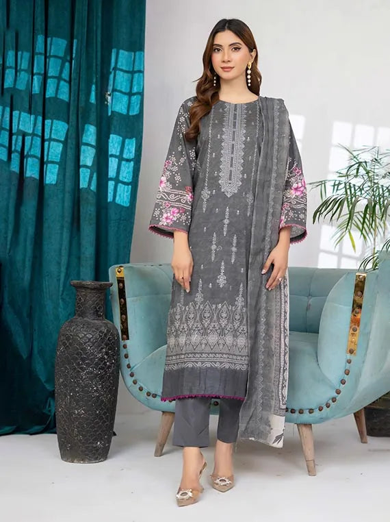 Baghicha Embroidered Lawn Collection 2025 By Bin Rashid (BR-02)