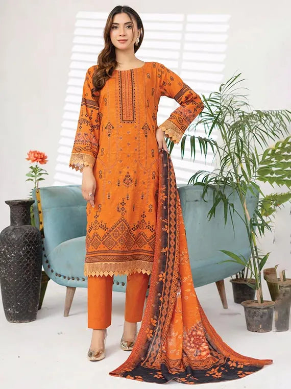 Baghicha Embroidered Lawn Collection 2025 By Bin Rashid (BR-05)