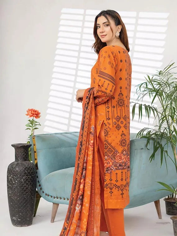 Baghicha Embroidered Lawn Collection 2025 By Bin Rashid (BR-05)