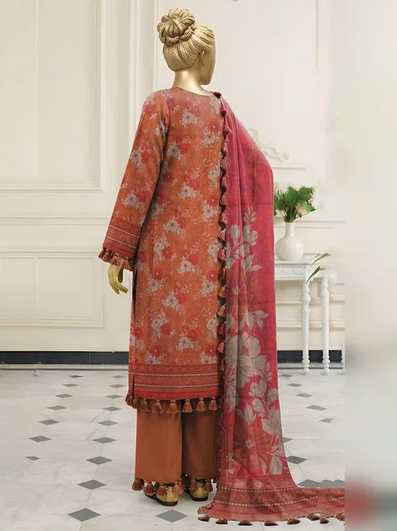 Bali by ABC Khaddar Zarri Unstitched Collectoin'26 Vol-02 (D-04)