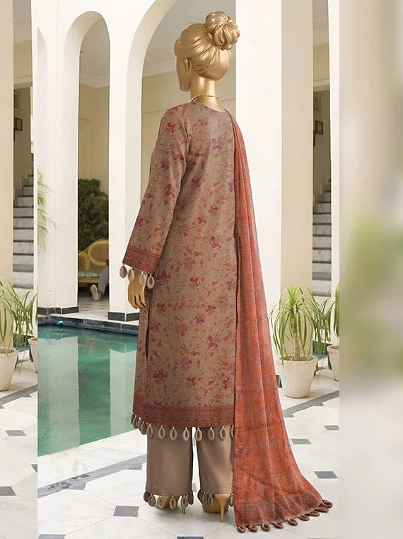 Bali by ABC Khaddar Zarri Unstitched Collectoin'26 Vol-02 (D-05)