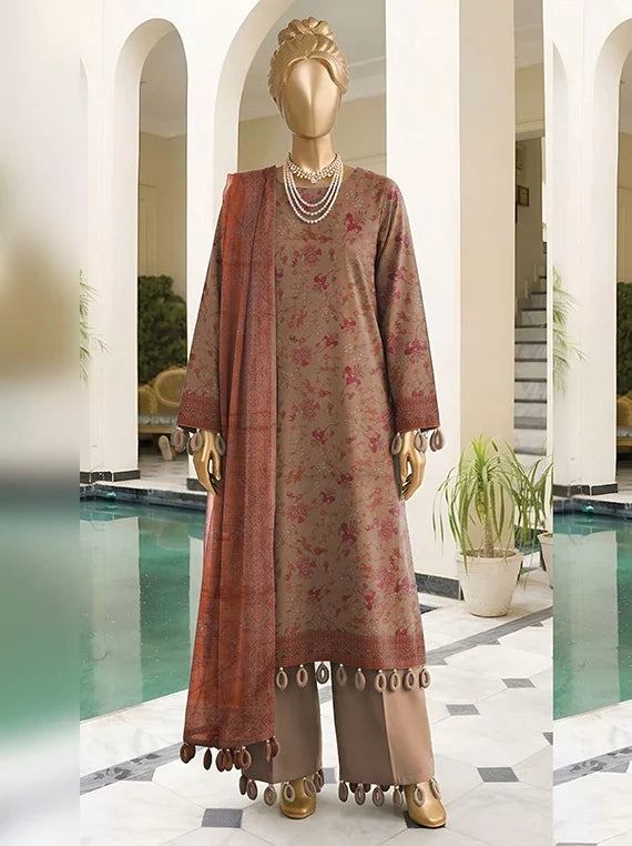 Bali by ABC Khaddar Zarri Unstitched Collectoin'26 Vol-02 (D-05)