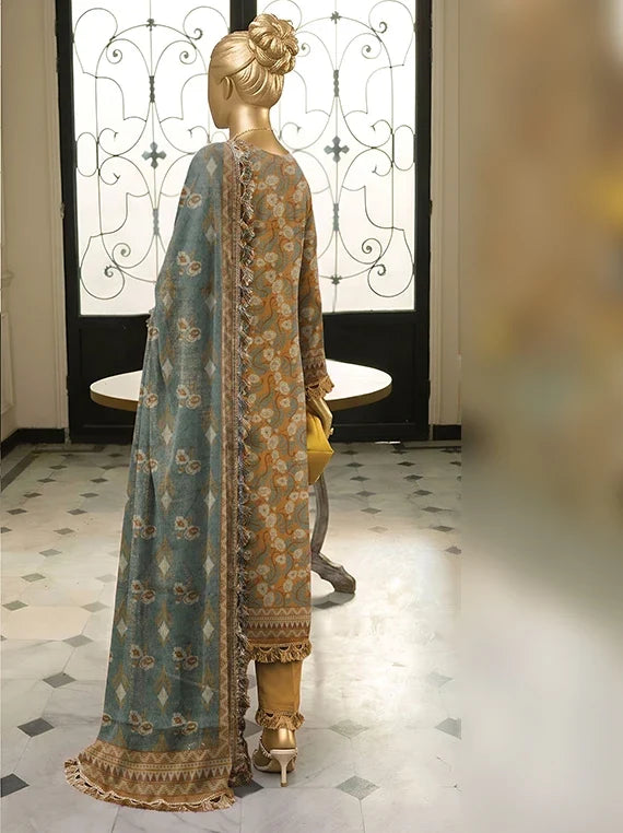 Bali by ABC Khaddar Zarri Unstitched Collectoin'26 Vol-02 (D-06)