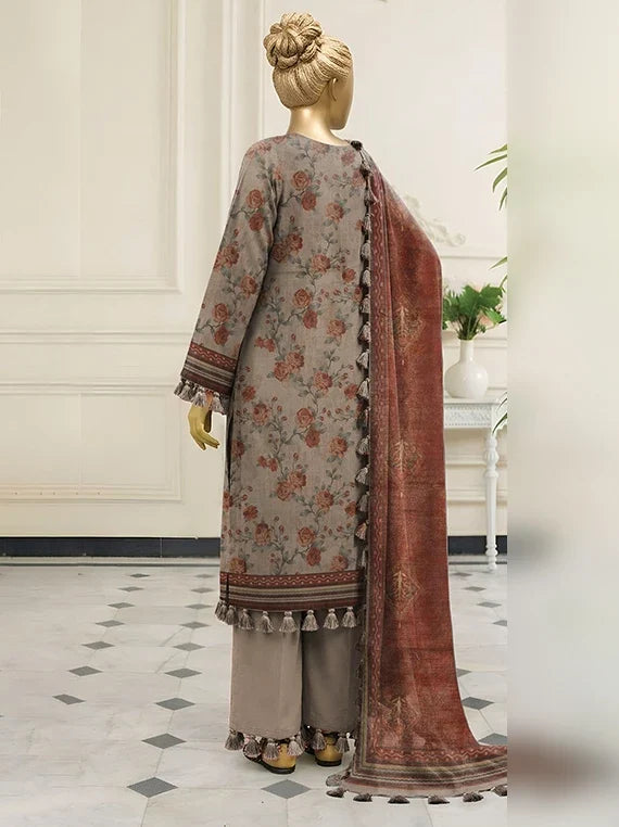 Bali by ABC Khaddar Zarri Unstitched Collectoin'26 Vol-02 (D-08)
