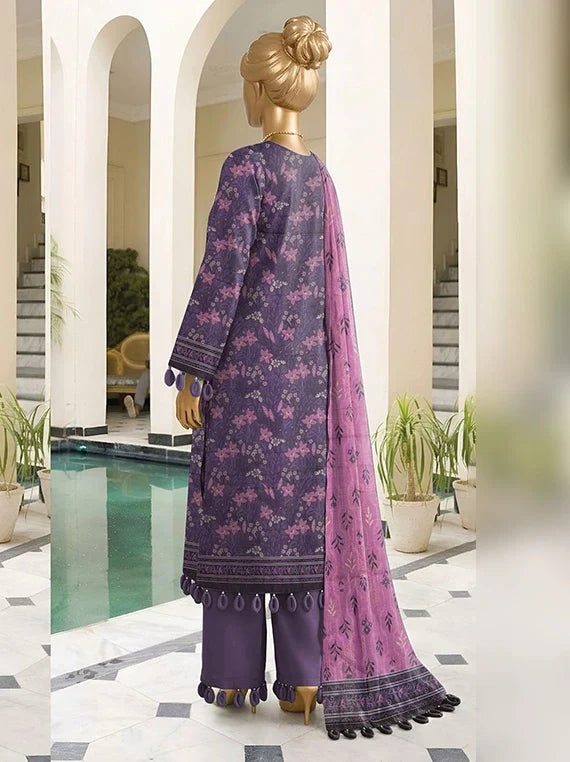 Bali by ABC Khaddar Zarri Unstitched Collectoin'26 Vol-02 (D-09)