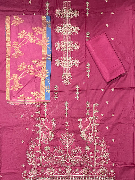 Banarsi Breeze Embroidered Lawn Collection 2025 (D-03)