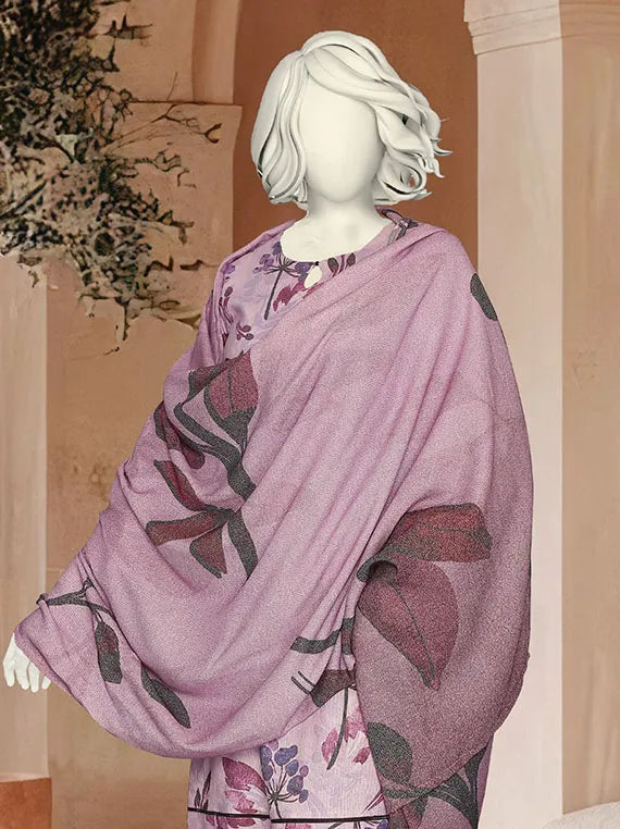 Bangash Printed Peach Zarri Collection 2025 By ABC (ABC-1094)