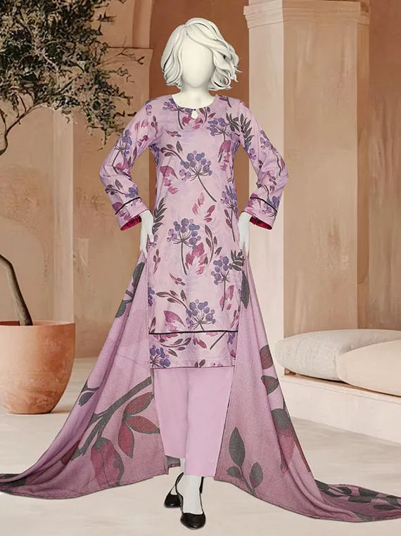 Bangash Printed Peach Zarri Collection 2025 By ABC (ABC-1094)