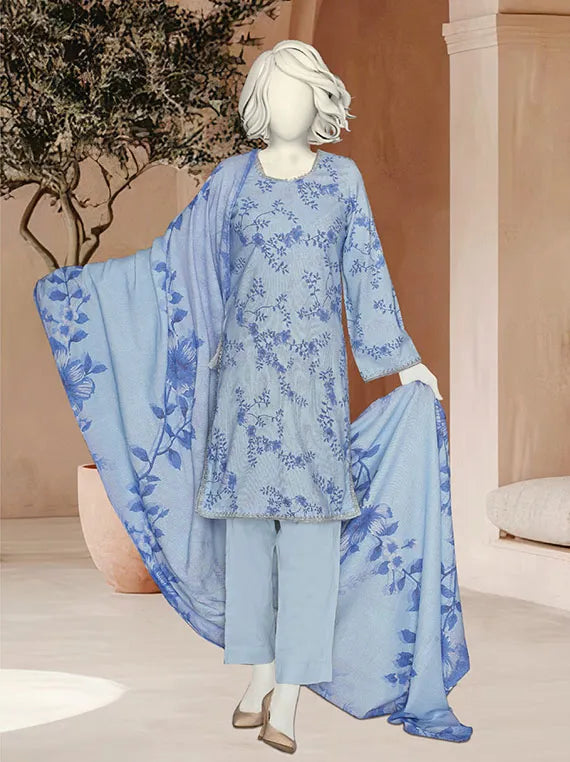 Bangash Printed Peach Zarri Collection 2025 By ABC (ABC-1096)