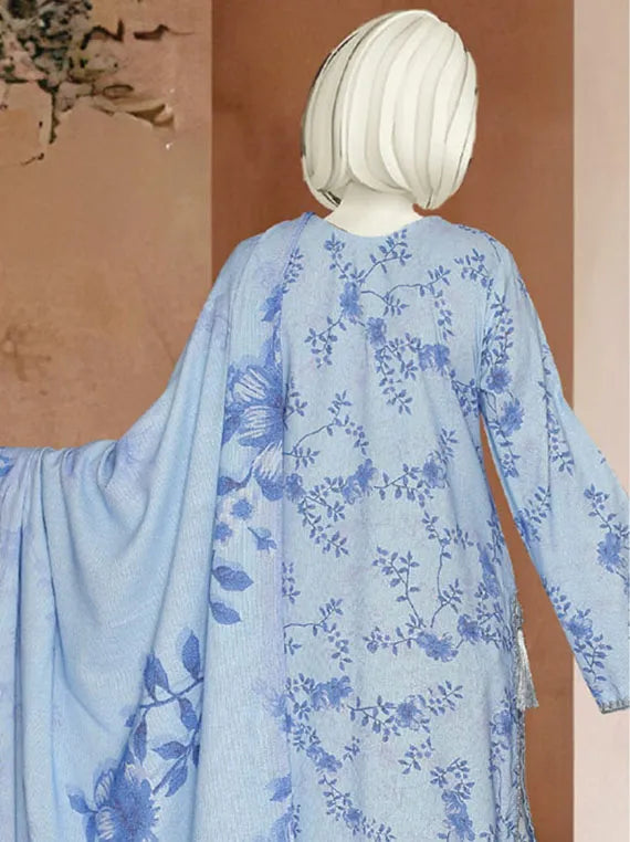 Bangash Printed Peach Zarri Collection 2025 By ABC (ABC-1096)