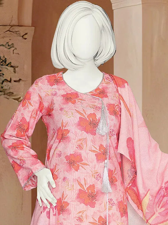 Bangash Printed Peach Zarri Collection 2025 By ABC (ABC-1103)