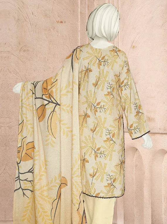 Bangash Printed Peach Zarri Collection 2025 By ABC (ABC-1105)