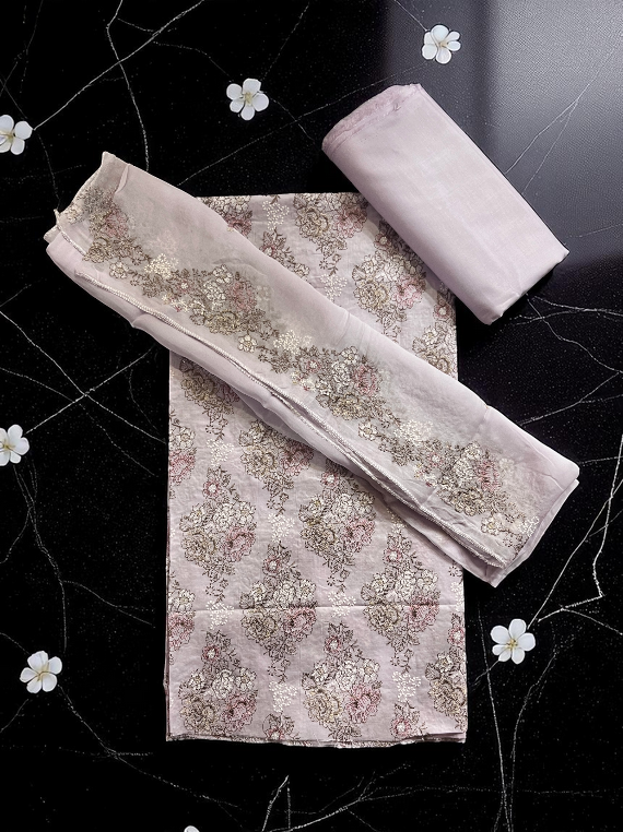Bareeza All-Over Embroidered Lawn Edit25 Vol-25DD17 (25DA17-03)