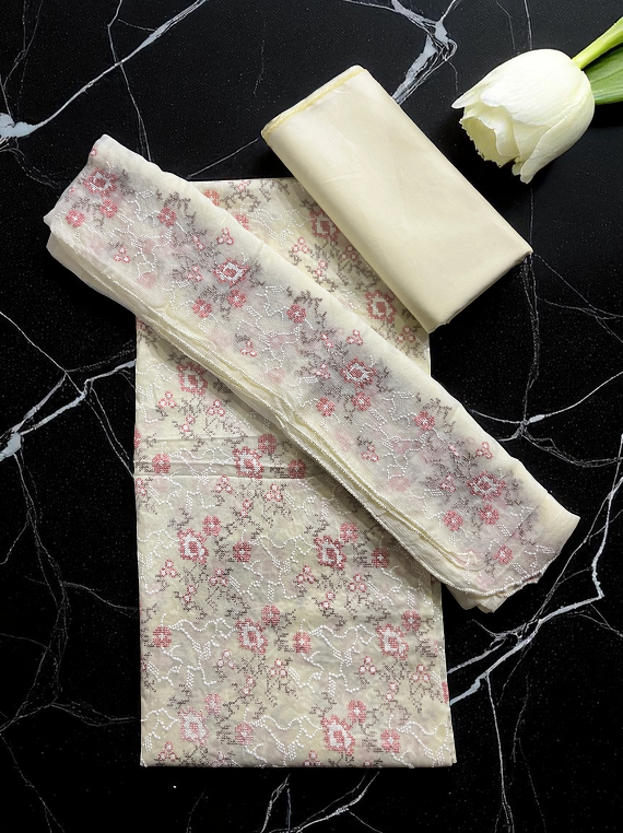 Bareeza All-Over Embroidered Lawn Edit25 Vol-25DD17 (25DA17-08)
