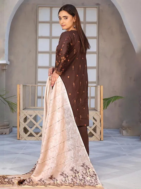 Barkha Bana Dora Lawn Collection 2025 By Bin Rashid (BR-02)