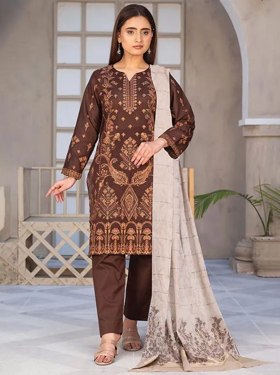 Barkha Bana Dora Lawn Collection 2025 By Bin Rashid (BR-02)