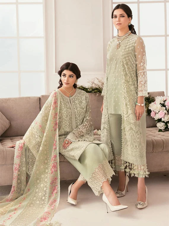Baroque Chantelle Embroidered Chiffon Collection 2025