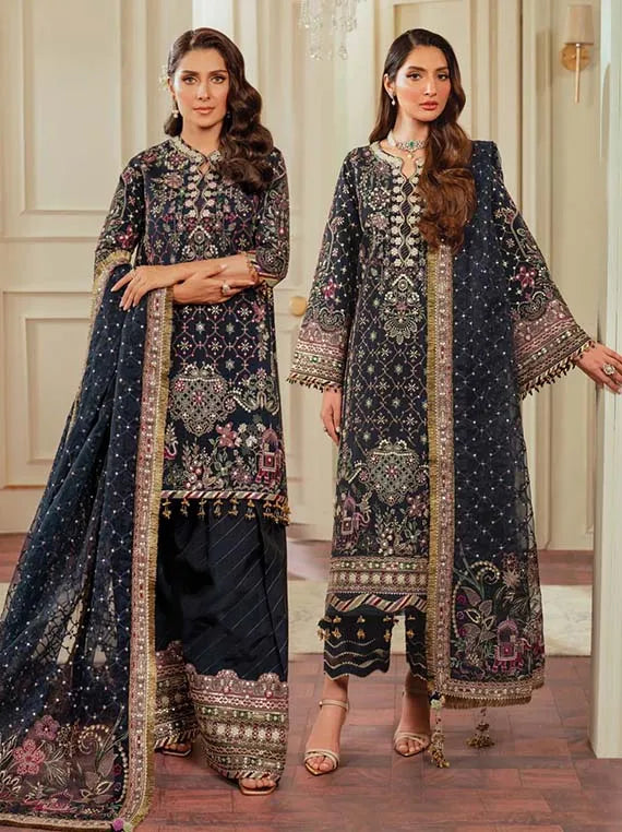 Baroque Chantelle Embroidered Collection 2025 Vol-13 (EC-07)