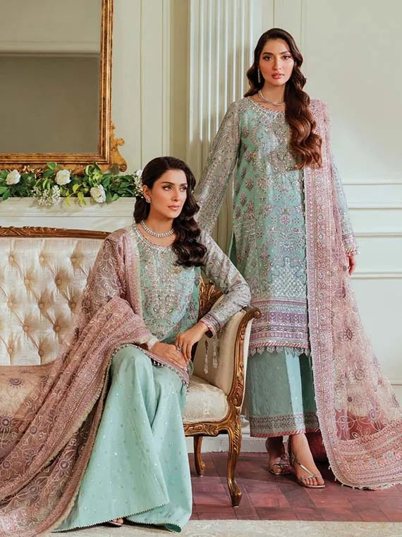Baroque Chantelle Embroidered Collection 2025 Vol-13 (EC-08)