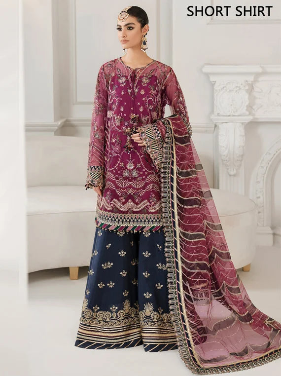 Baroque Chantelle Embroidered Net Collection 2025 (CH10-03)