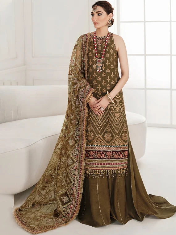 Baroque Chantelle Embroidered Net Collection 2025 (CH10-06)