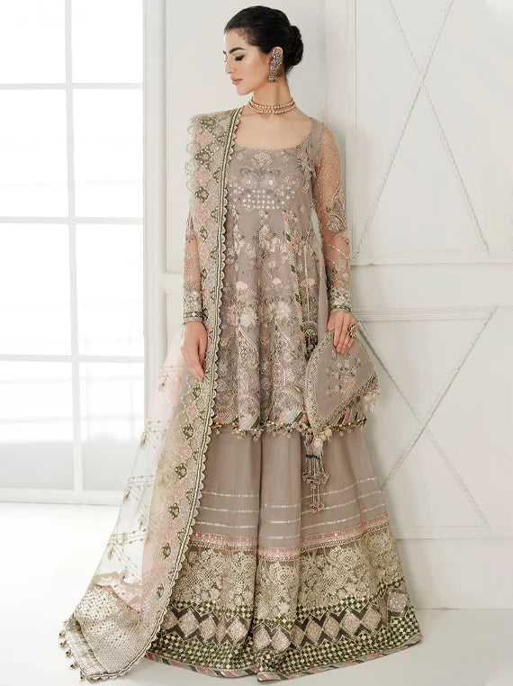 Baroque Chantelle Embroidered Net Collection 2025 (CH10-08)