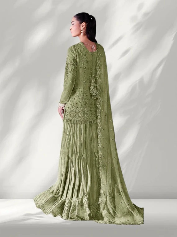 Baroque Embroidered Chiffon Collection 2026 (UF-4140-01)