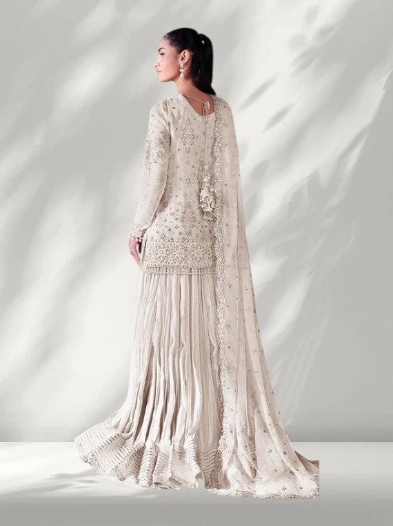 Baroque Embroidered Chiffon Collection 2026 (UF-4140-03)