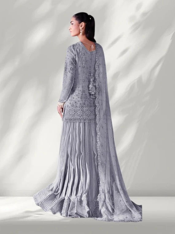 Baroque Embroidered Chiffon Collection 2026 (UF-4140-05)
