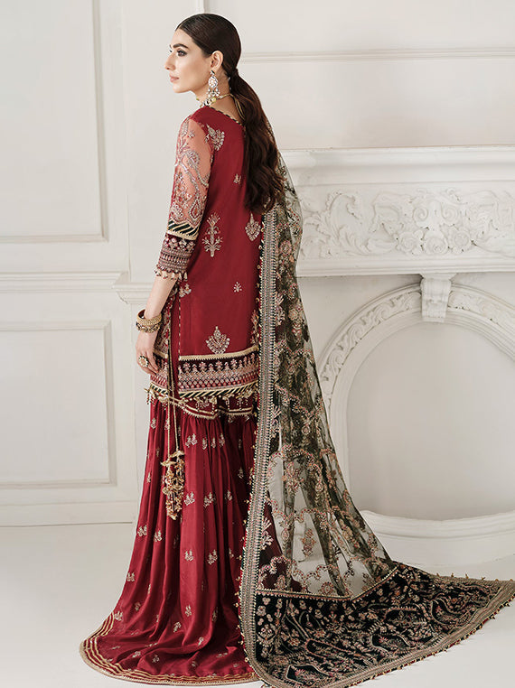 Baroque  Embroidered Fancy Collection (BQU-CH10-07)