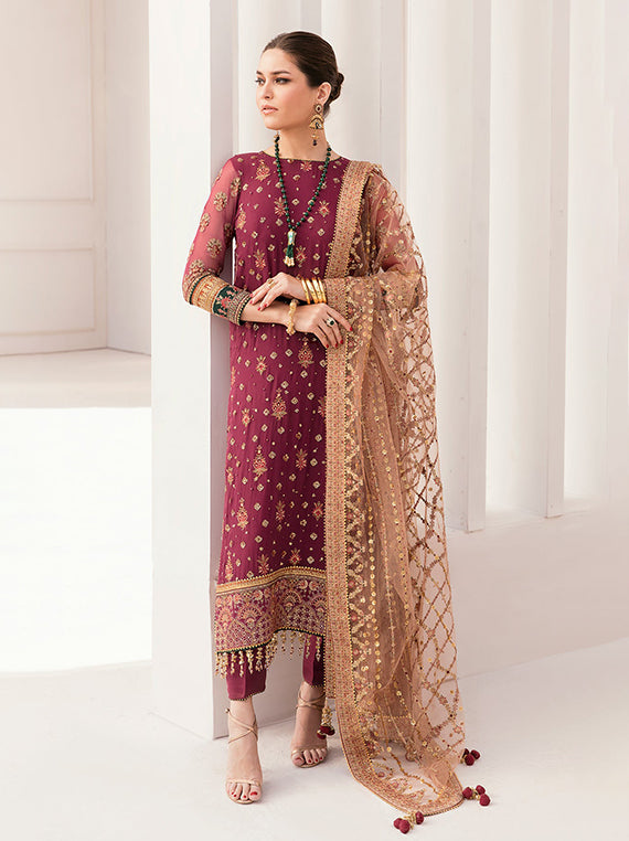 Baroque  Embroidered Fancy Collection (BQU-CH11-02)