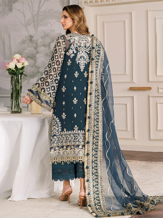 Baroque  Embroidered Fancy Collection (BQU-CH12-D01)