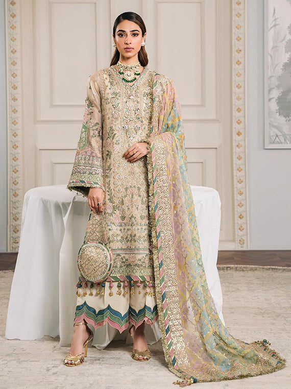 Baroque Multi Embroidered Fancy Collection (CH12-04)