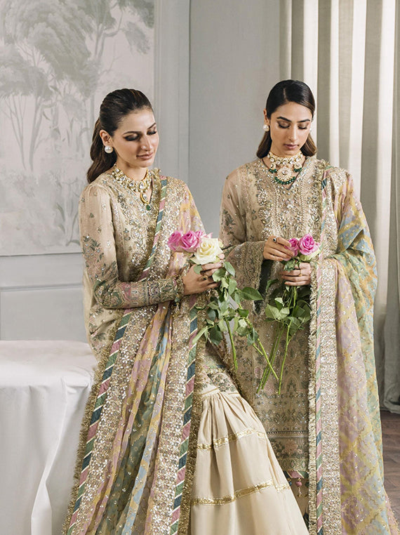 Baroque Multi Embroidered Fancy Collection (CH12-04)