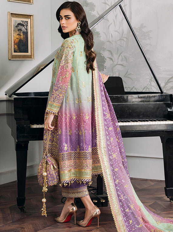 Baroque Multi Embroidered Fancy Collection (CH12-08)